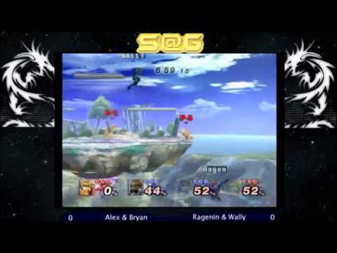 Smash @ccel Gathering #1 Project M Doubles   Alex & Bryan vs Ragenin & Wally