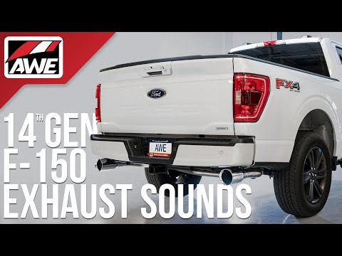 AWE 0FG Catbacks for '21+ F-150 V8 & Ecoboost