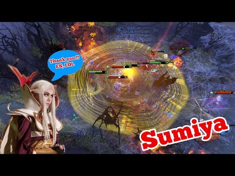Sumiya God Invoker get a Lucky to escape from Die by Earthshaker Dota 2 Highlight