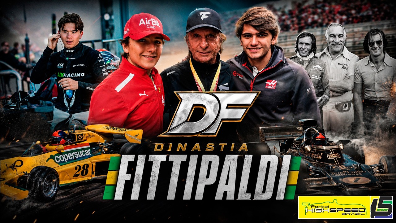 🎸🏁 DINASTIA DA VELOCIDADE – FAMÍLIA FITTIPALDI  🎸🔥High Speed Band | Portal e TV High Speed Brazil