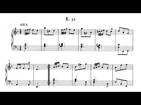 Scarlatti: Keyboard Sonata in D minor, K.32