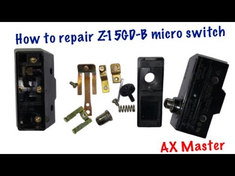 Z-15GD-B MICRO SWITCH repair , safety switches , limit switches @axmasterbyalex