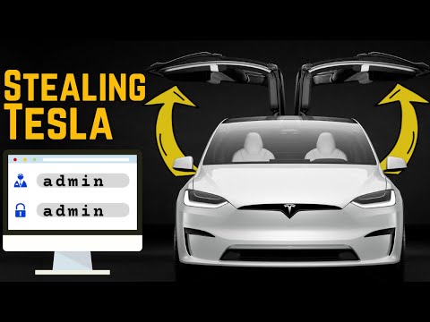 admin:admin password allowed stealing Teslas around the world