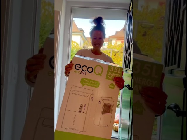 Video Teaser für Ecofort Ecoq Dryair 35L Review – Dominiques Test des 35L energiesparenden Entfeuchters