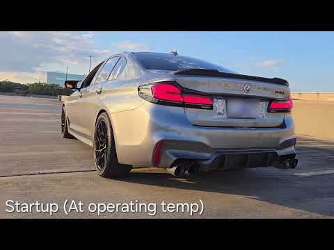 G30 BMW 540i with Remus Cat-back Exhaust