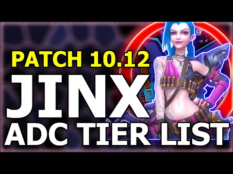 League Of Legends Patch Rundown 10.12! ADC TIER LIST! Let's Talk Jinx 185!