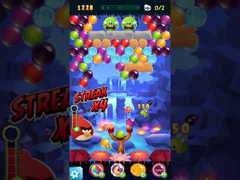 Angry Birds POP Bubble Shooter - Level 29. Gameplay