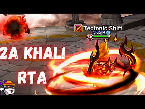 The Power Of 2A Khali (Fire High Elemental) In RTA  Summoners War