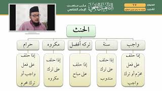 17 التأهيل الشافعي   الحنث وأركان اليمين المكفرة image