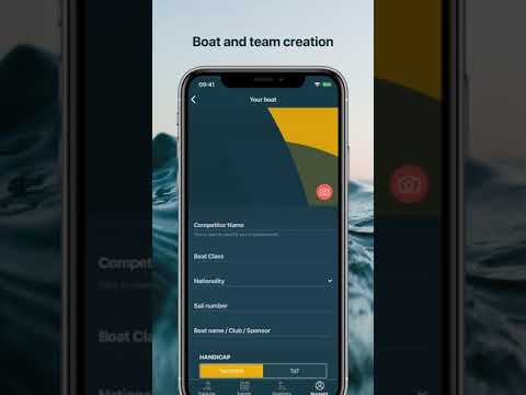 Boat and team creation in Sail Insight