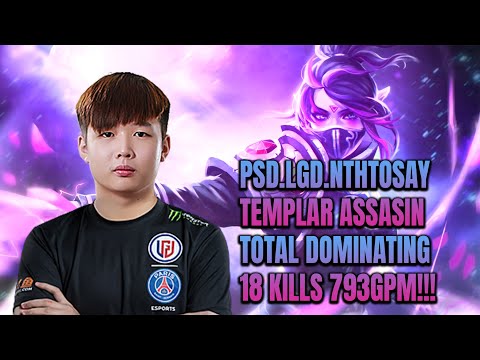 PRO Gameplay NthToSay Templar Assasin 18 KILLS 793GPM Ownage | Dota 2 Pro Meta