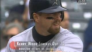 Kerry Wood 20 Strikeout Game (WGN Cubs Broadcast)