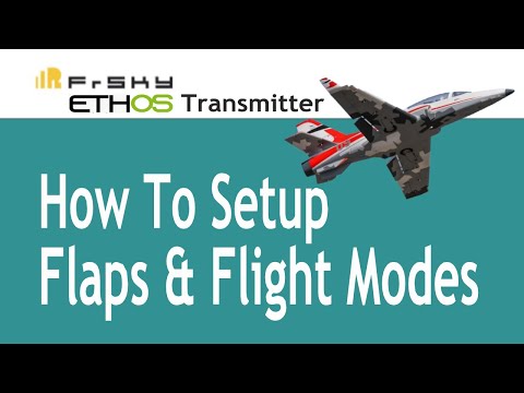 #Howto #setup #Flap & #FlightModes with FrSky Ethos Radios.