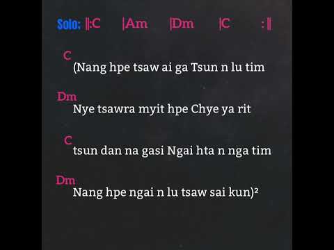 Yu shalai  Kachin love Song || Chords / Lyrics
