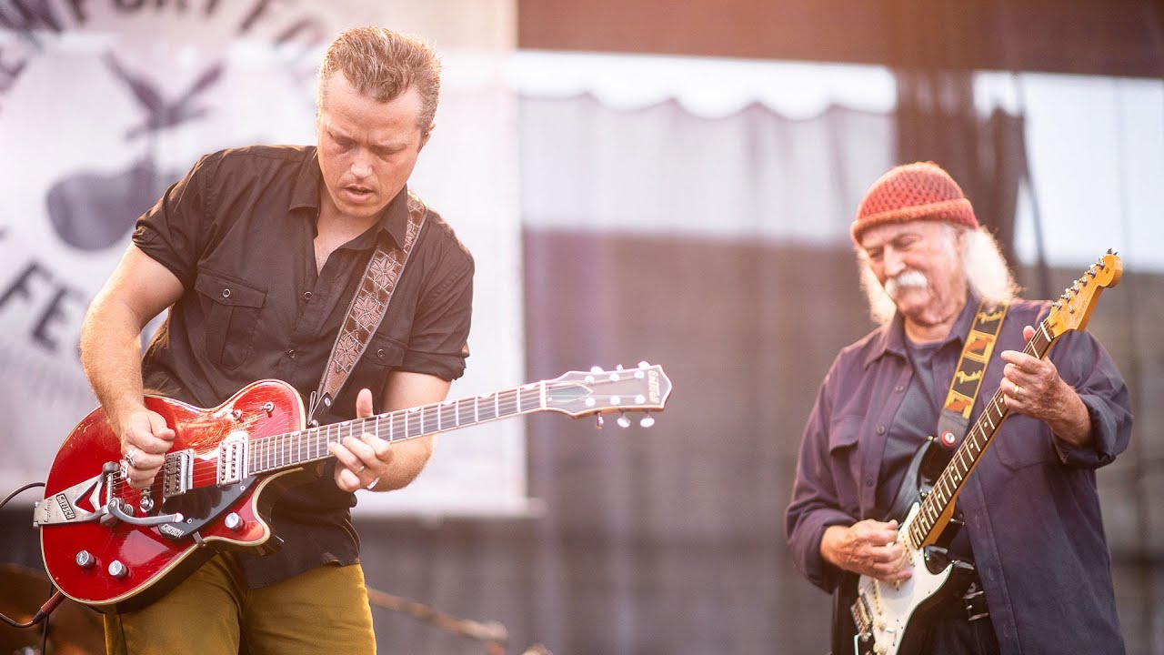 Ohio with Jason Isbell & David Crosby live at the 2018 Newport Folk Festival - YouTube