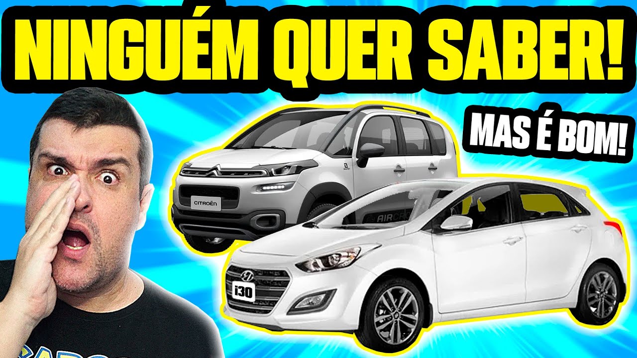 SÓ QUEM MANJA DÁ VALOR! CARROS REJEITADOS que SÃO EXCELENTES NEGÓCIOS pra SE DAR BEM NESSE ANO!