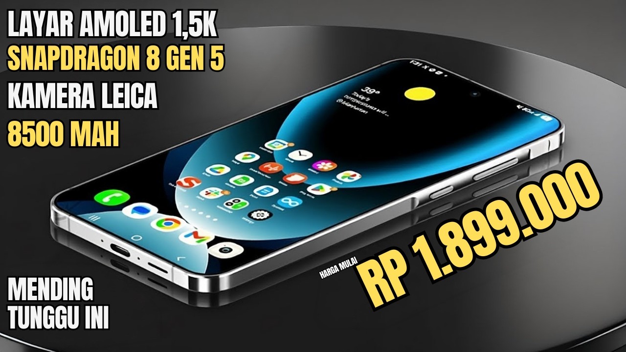 RACUN BARU‼️RAM 16/512 GB, 8500MAH BATTERY - HP BARU INI DIAM DIAM AKAN RILIS DI INDONESIA