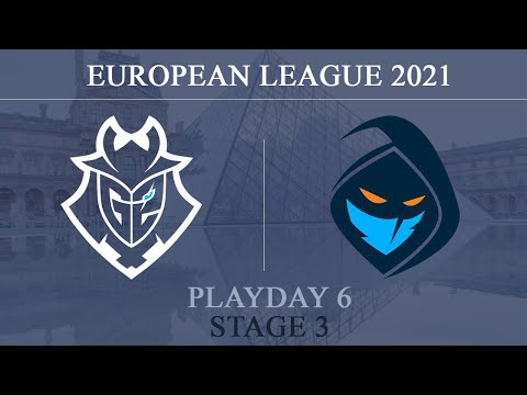 G2 vs RGE @Coastline | European League 2021 Playday 6 | 4 October 2021