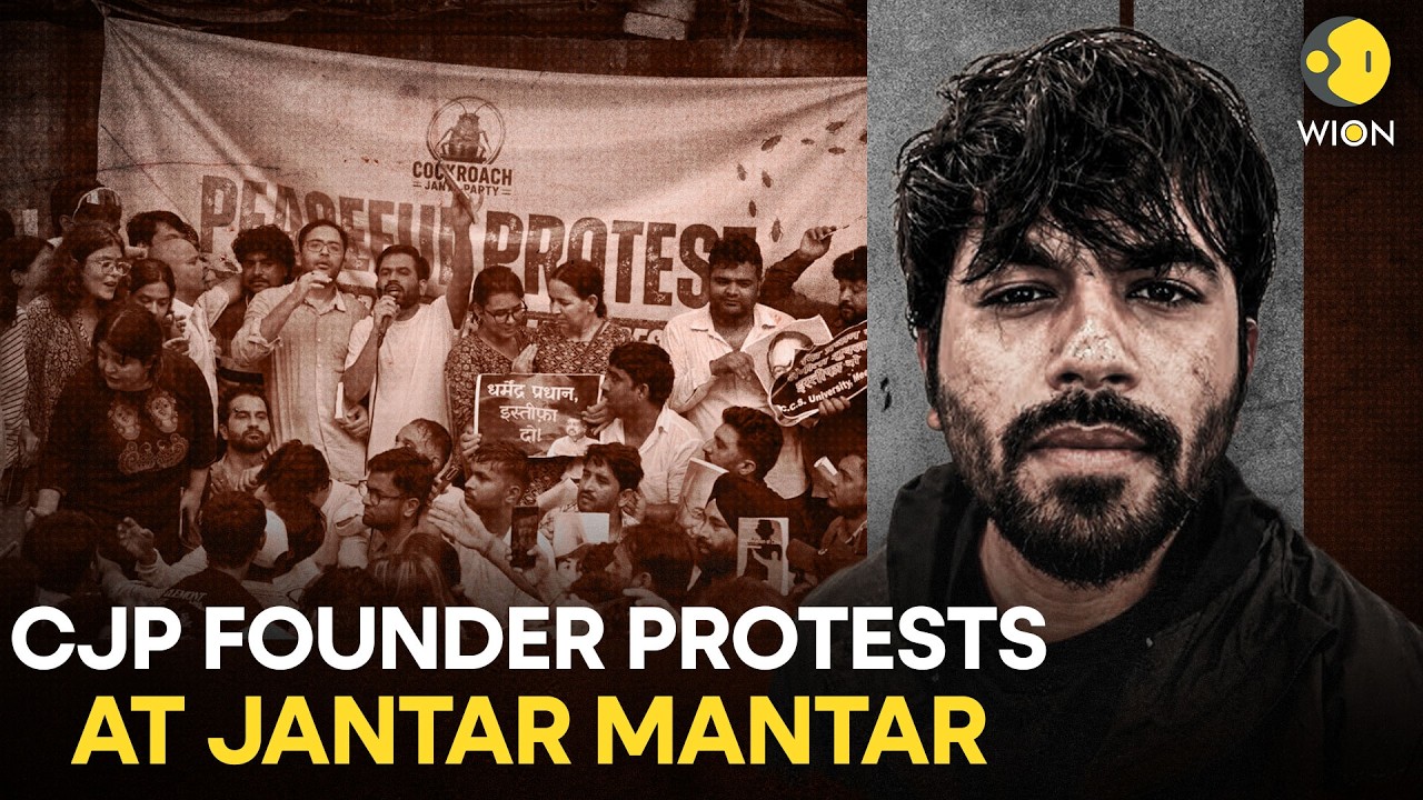 CJP Protest LIVE: Abhijeet Dipke Arrives at Jantar Mantar After 'Permission for Protest Obtained'