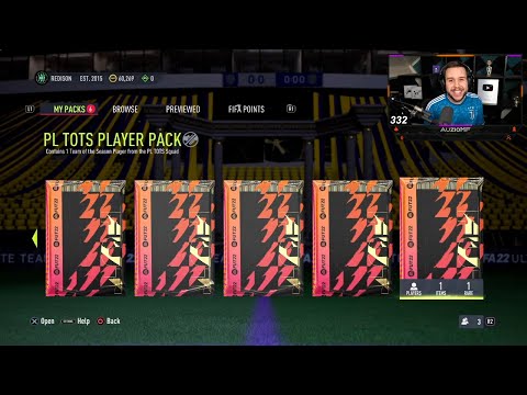 Auzio opens NEW Premier League TOTS Pack