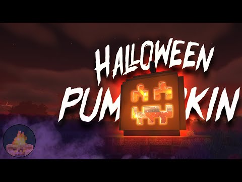 Game taim - Minecraft Scary Pumpkin House