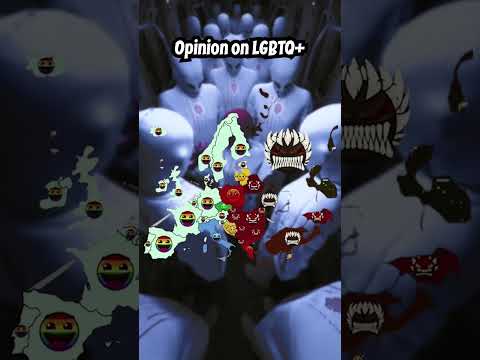 Acceptance in Europe of Rainbow Perspectives LGBTQ+ | #shorts #lgbtq