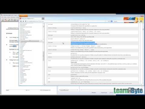 Intro To Java Training Course Chapter 4 String Api Documentation