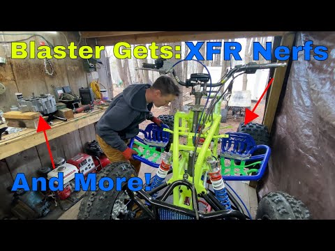 Upgrade Alert: Yamaha Blaster Gets Boosted With XFR Nerf Bars around CTI Brakes and a Wiseco Clutch!