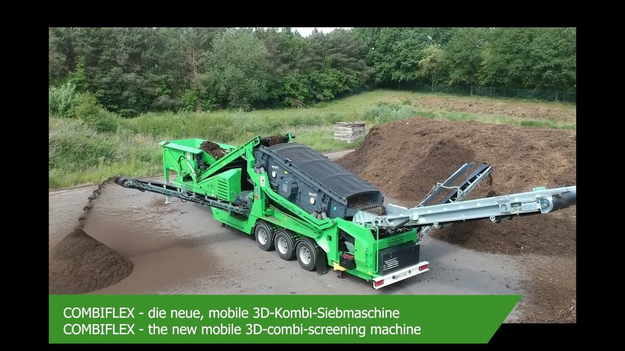 Neuenhauser Umwelttechnik - COMBIFLEX 3D Kombi Siebmaschine 3D Spaleck
