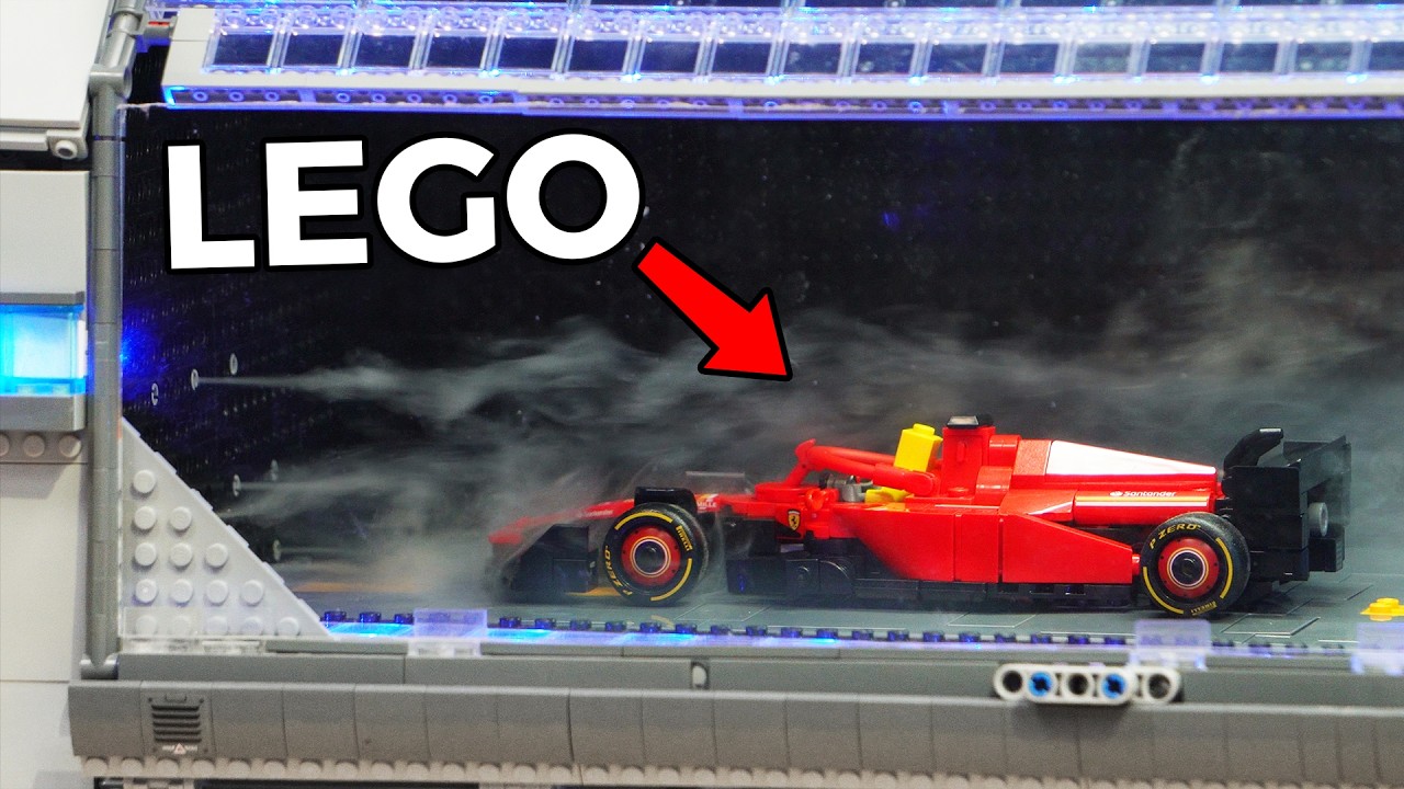 Testing LEGO Cars vs Wind Tunnel!