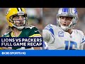 Lions vs Packers: Aaron Rodgers, Aaron Jones shine for Green Bay [FULL recap] | CBS Sports HQ