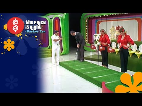 Bob Barker Can't Find His Practice Putter Before a Game of HOLE IN ONE - The Price Is Right 1983