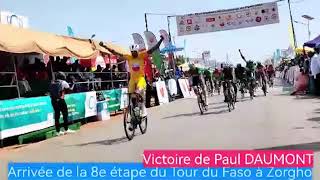 Tour du Faso 2025: Le Burkinabè Paul Daumont remporte la 8e étape