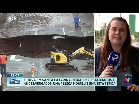 Chuvas em Santa Catarina: desalojados, desabrigados e vítimas