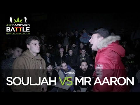 SOULJAH JEROME vs MR AARON 4os Barcelona 2018. 420 Backyard Battle
