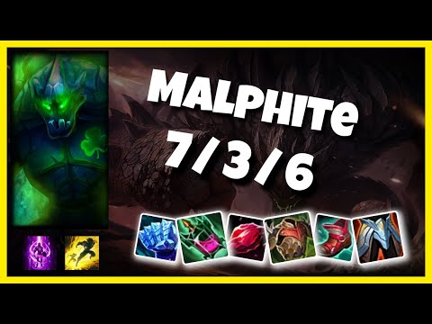 Malphite vs Jax 11.2 Top Lane S11 Challenger Gameplay (7/3/6) - KOREAN