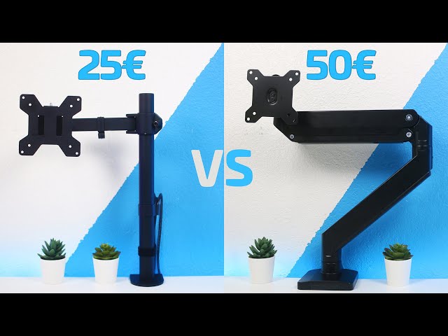 Vídeo relacionado con RICOO Soporte Monitor Pared Giratorio Inclinable Monitores PC 13-29" (33-74cm) S0711 Universal para Monitor LED/LCD/Curvo VESA 50x50 100x100