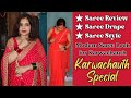 Saree For Karwachauth Saree Drape For Karwachauth Saree Review Saree Drape Messho