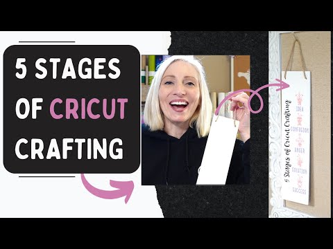 Iron-on HTV on Wood - Cricut Cuties - MAKE A SIGN WITH ME!