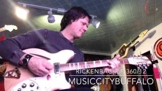 Video thumbnail for Rickenbacker 360/12 in Mapleglo Product Demo by Music City
