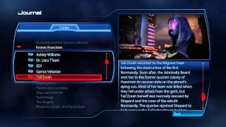 Let's Play Mass Effect 3 - bonus - Primary codex