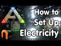 How to power up ur Refrigerator and Air conditioner  (Ark Survival Evolved)