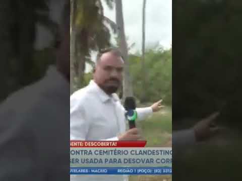 🚨CEMITÉRIO CLANDESTINO EM CORURIPE/AL  #CORURIPE #ALAGOAS #NORDESTE