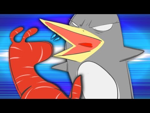 VISITOR VS KING PENGUIN in a SECRET CHRISTMAS MAP! Draw a Stickman Epic! FULL GAME