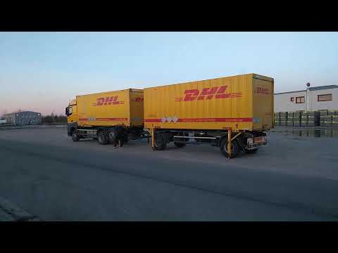 BDF conecting by Mercedes DHL containers