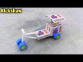 How To Make Matchbox Rickshaw At Home Rickshaw Kaise Banaye AS MECHANIC