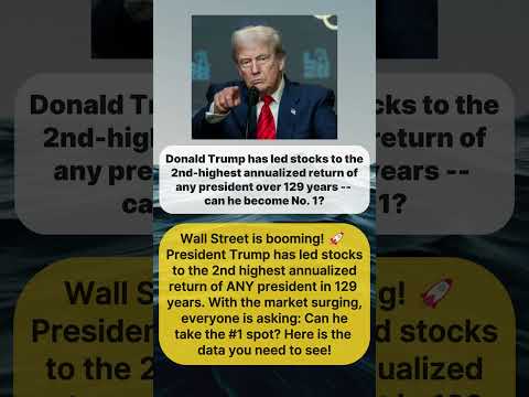 Trump Hits 2nd Highest Stock Returns in 129 Years!