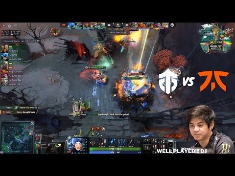 ENTITY vs FNATIC | Well Played!!! DJ - Dota 2 ESL One Malaysia 2022
