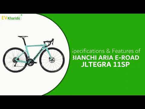 BIANCHI ARIA E ROAD ULTEGRA 11SP electric bicycle features and specifications