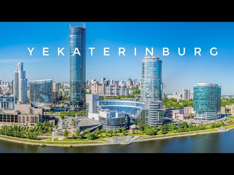 Yekaterinburg City In Russia 🇷🇺 In 4K |